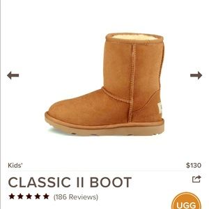 Brand new Ugg classic Tan size 4 boots
